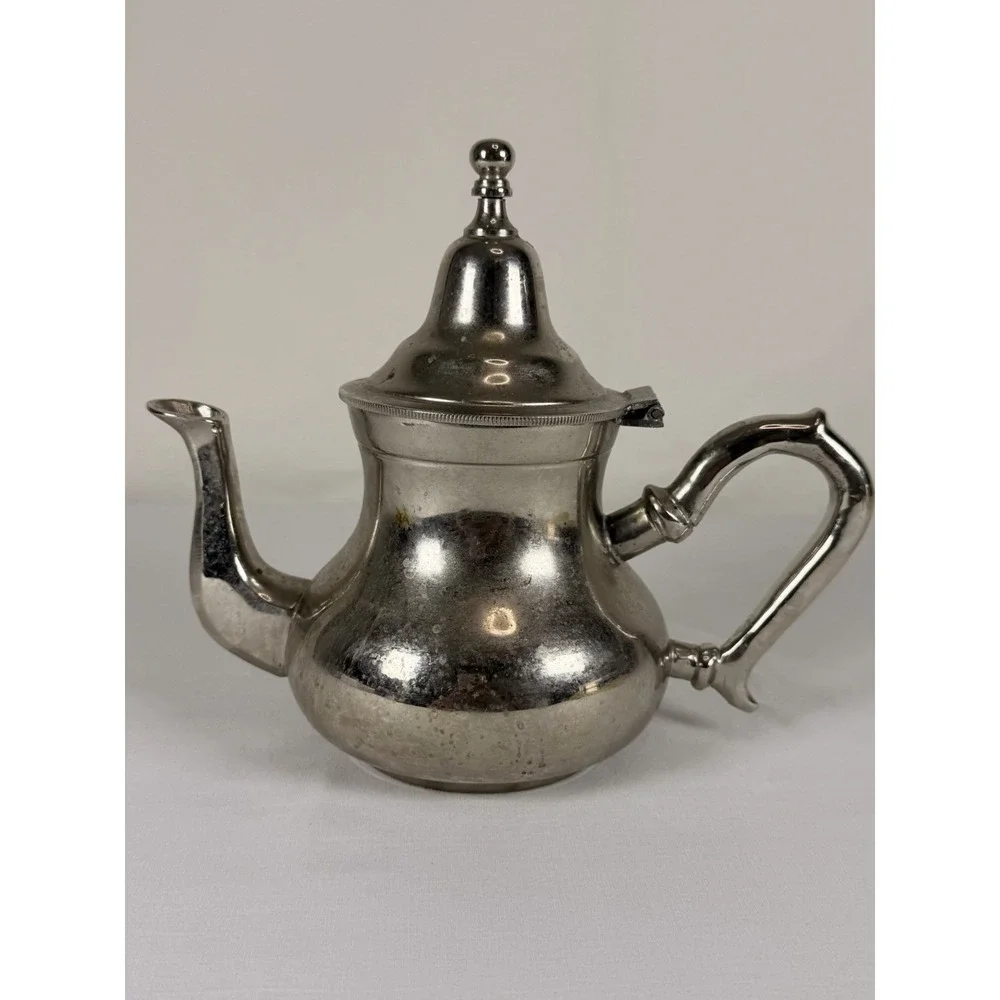 Royal Skolt Manchester Silverplate Tea Pot Vintage Mid Century Coffee Tea Server